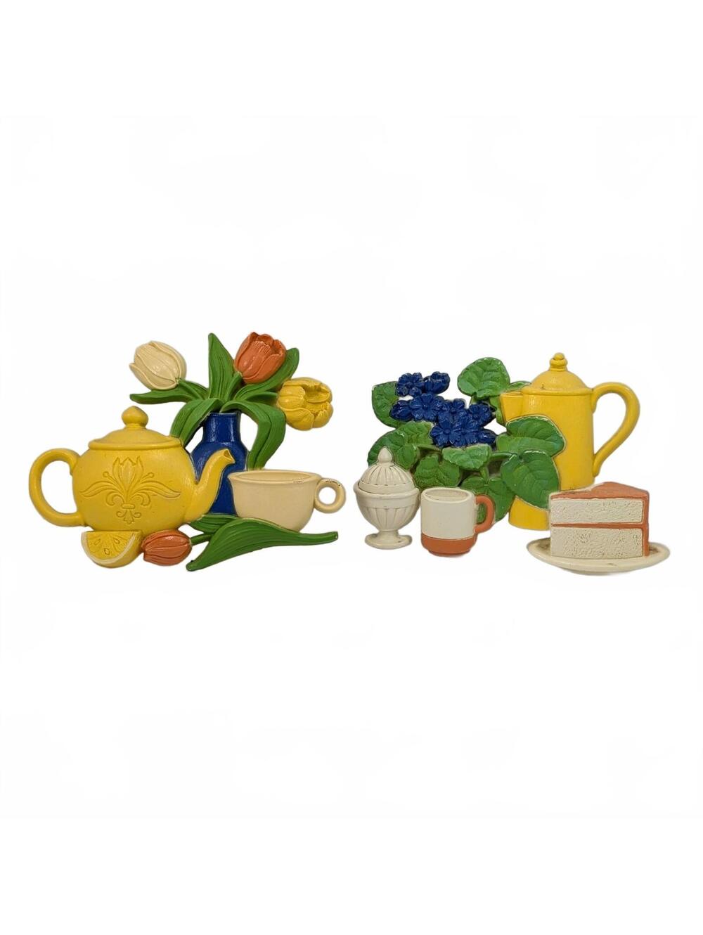 70s/80s Dart Flower Teatime Wall Decor